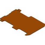 Laadvloer Fiat Scudo L1 9mm antislip