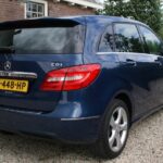 Mercedes B-Klasse W246 grijs kenteken ombouw