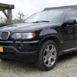 BMW X5 Type E53 grijs kenteken ombouw