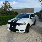 Dodge Durango grijs kenteken ombouw