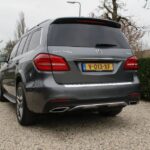 Mercedes GLS-Klasse X166 grijs kenteken b-stijl ombouw