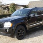 Jeep Grand Cherokee WK grijs kenteken ombouw