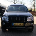 Jeep Grand Cherokee WK grijs kenteken ombouw