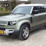 Land Rover Defender 110 L663 grijs kenteken ombouw
