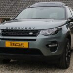 Land Rover Discovery Sport grijs kenteken ombouw