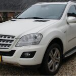 Mercedes M-Klasse W164 grijs kenteken c-stijl ombouw