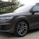 Audi Q7 Type 4M grijs kenteken c-stijl ombouw
